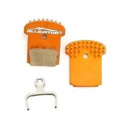 Alligator Bremsbeläge - FürFormulaR1 / The One / Mega / RX / T1 / RO - Mit Kühlrippen - Organisch