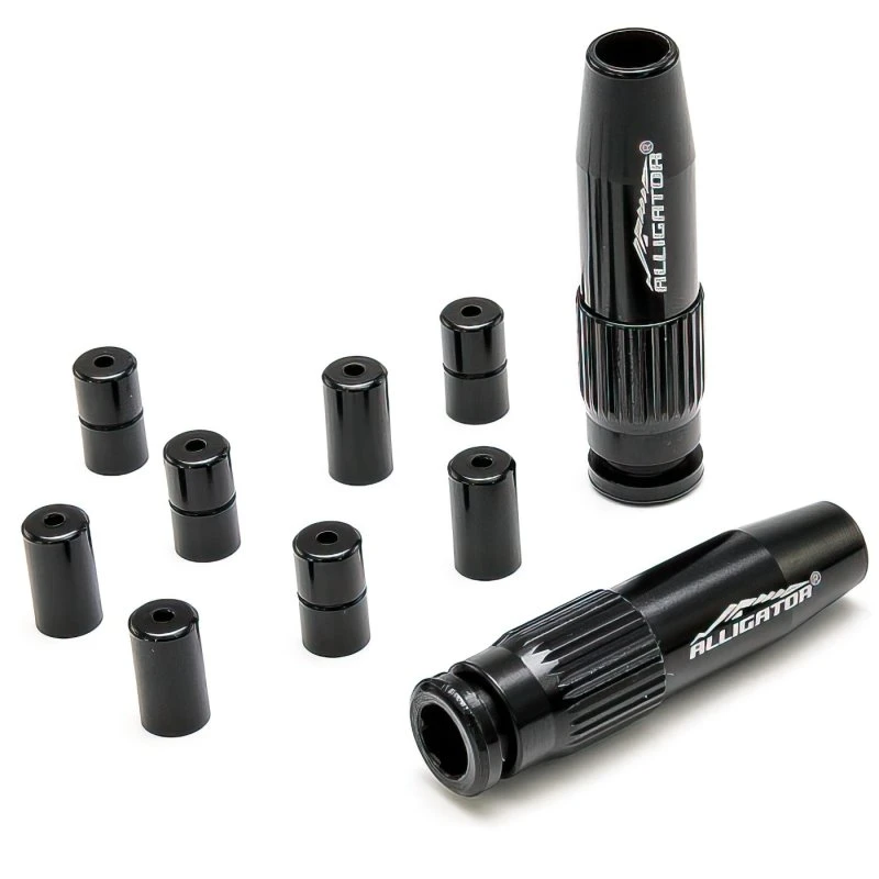 Alligator Schaltzug Einstellschraube - 2 Stück - für 4mm / 5mm Schalthüllen - Schwarz Alligator Schaltzug Einstellschraube - 2 Stück - Für 4mm / 5mm Schalthüllen - Schwarz -Tuning Bikes Verkaufe alligator schaltzug einstellschraube
