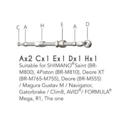 Alligator Überwurfmutter Für Formula -Tuning Bikes Verkaufe alligator ueberwurfmutter fuer formula4