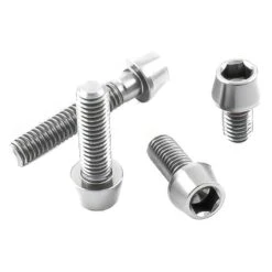 Aluminium - Schrauben - Innensechskant Konischer Kopf - Silber