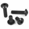 Aluminium - Schrauben - Innensechskant Linsenkopf - Schwarz