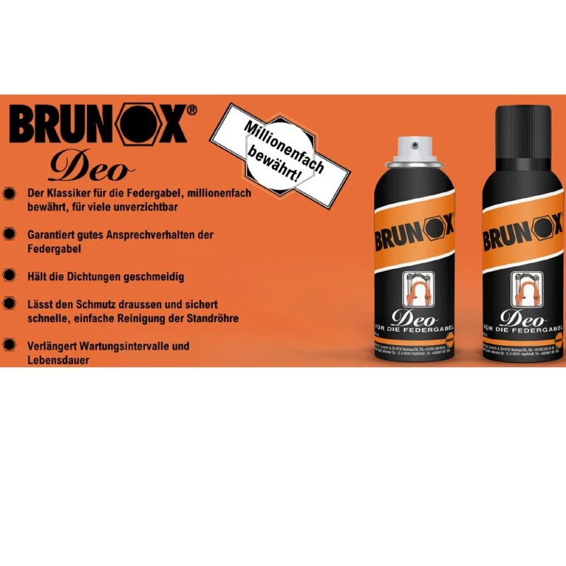 Brunox Gabel-Deo Spray - 100 ml Brunox Gabel-Deo Spray - 100 Ml -Tuning Bikes Verkaufe brunox gabel deo spray 100 ml2