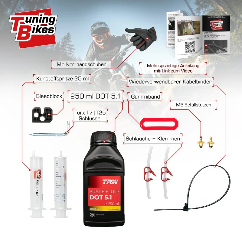 Entlüftungskit / Bleed Kit für Avid Scheibenbremsen Entlüftungskit / Bleed Kit Für Avid Scheibenbremsen -Tuning Bikes Verkaufe entlueftungskit bleed kit avid bremsen2