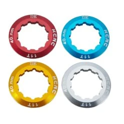 KCNC Alu Verschlussring / Abschlussring - Campagnolo / SRAM / Shimano