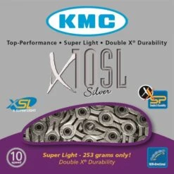 KMC Kette X-10-SL - 241 G Pro 114 Glieder - 10-fach -Tuning Bikes Verkaufe kmc kette x 10 sl 241 g pro 114 glieder 10 fach4