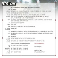 Noair Entlüftungskit Für Shimano Scheibenbremsen 2 Noair Entlüftungskit Für Shimano Scheibenbremsen -Tuning Bikes Verkaufe noair entlueftungskit shimano bremsen3