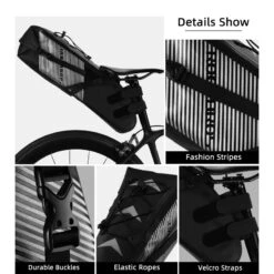 RockBros Satteltasche / "Arschrakete" - 10 L 4 RockBros Satteltasche / "Arschrakete" - 10 L -Tuning Bikes Verkaufe rockbros satteltasche arschrakete 10 l6