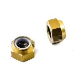 TB Selbstsichernde Mutter - Titan Grade 5 - M8 - Gold - DIN985