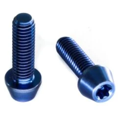 Titan Schrauben - Torx Konischer Kopf - Blau
